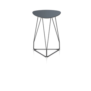 Polygon Wire Table table herman miller 18-inch Diameter Top x 26-inches High +$40.00 Triangle Top Graphite Finish