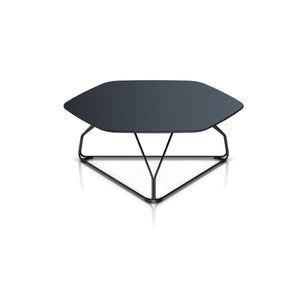 Polygon Wire Table table herman miller 32-inch Diameter Top x 14-inches High +$320.00 Hexagon Top Black Finish