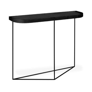 Porter Console Table Console Table Gus Modern Black Ash 