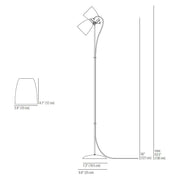 Primo Floor Light Floor Lamps Original BTC 