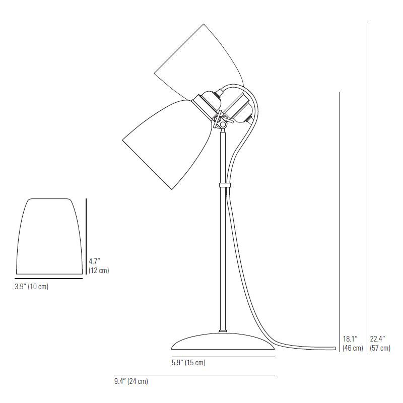 Primo Table Light Table Lamp Original BTC 