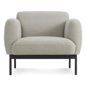 Puff Puff Lounge Chair lounge chair BluDot Edwards Light Grey 