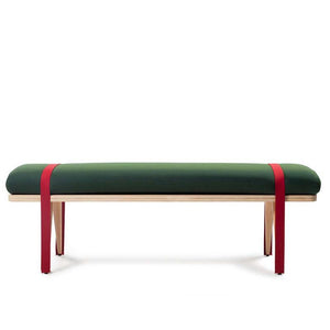 RS Barcelona On The Road Bench Benches RS Barcelona Peacock with Red 
