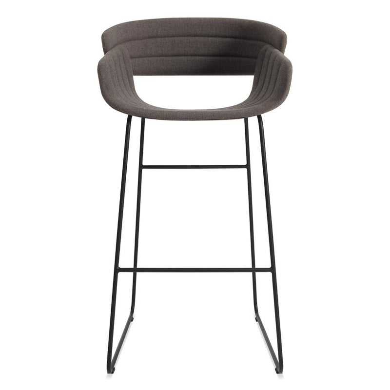 Racer Barstool Stools BluDot Toohey Charcoal 