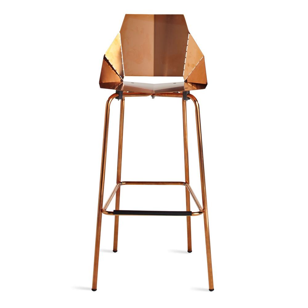 Copper Real Good Barstool bar seating BluDot 