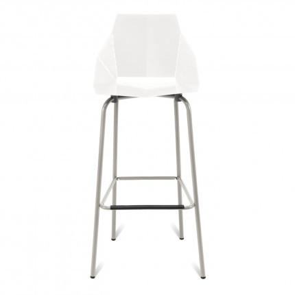 Real Good Stool bar seating BluDot Barstool White / Grey 