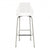 Real Good Stool bar seating BluDot Barstool White / Grey 