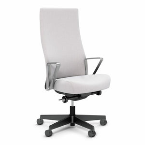 Remix High Back Chair task chair Knoll Aluminum Loop Plastic Stone