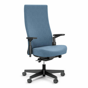 Remix High Back Chair task chair Knoll Height Adjustable Plastic Turquoise