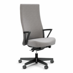 Remix High Back Chair task chair Knoll Plastic Loop Plastic Gray