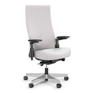 Remix High Back Chair task chair Knoll High Performance Polished Aluminum Stone