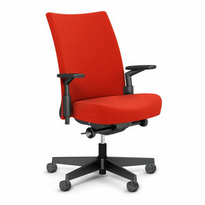 Remix Work Chair task chair Knoll Height Adjustable Plastic Red