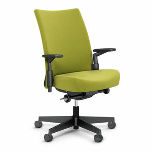 Remix Work Chair task chair Knoll Height Adjustable Plastic Green
