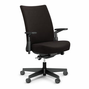 Remix Work Chair task chair Knoll Height Adjustable Plastic Onyx