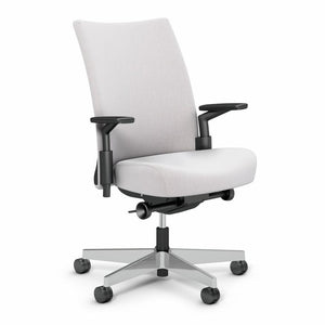 Remix Work Chair task chair Knoll Height Adjustable Polished Aluminum Stone