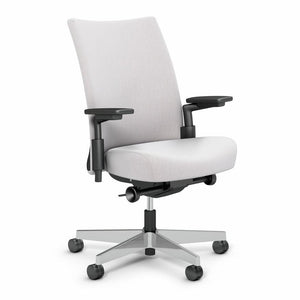 Remix Work Chair task chair Knoll High Performance Polished Aluminum Stone