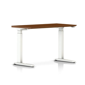 Renew Sit-to-Stand Rectangular Table with C-Foot Desk herman miller 