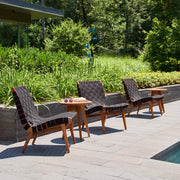 Risom Outdoor Side Table - Round Outdoors Knoll 