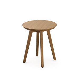 Risom Outdoor Side Table - Round Outdoors Knoll 