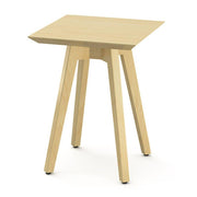 Risom Square Side Table side/end table Knoll Clear Maple 