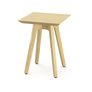Risom Square Side Table side/end table Knoll Clear Maple 