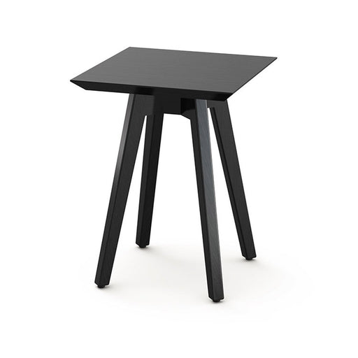 Risom Square Side Table side/end table Knoll Ebonized Walnut 