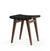 Risom Stool Stools Knoll Light Walnut +$22.00 Black Cotton 