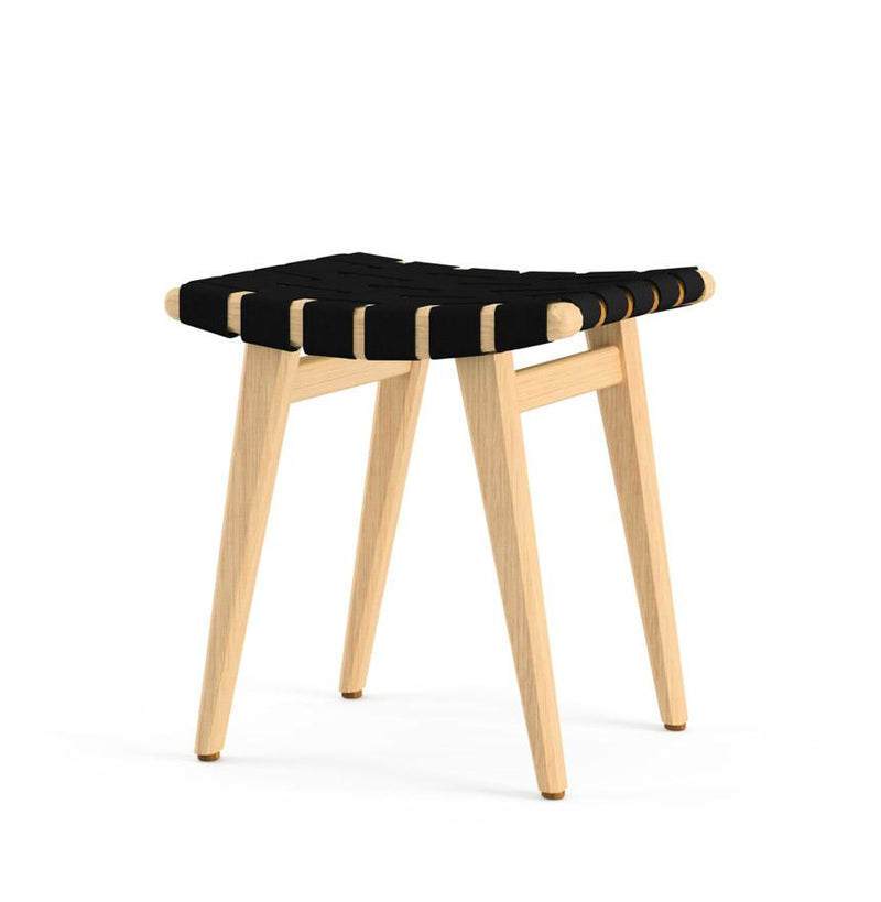 Risom Stool Stools Knoll Clear Maple Carbon Sunbrella 
