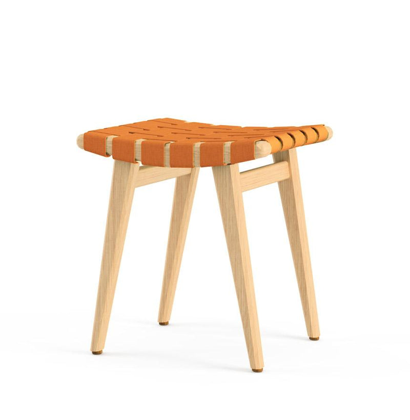 Risom Stool Stools Knoll Clear Maple Ochre Sunbrella 
