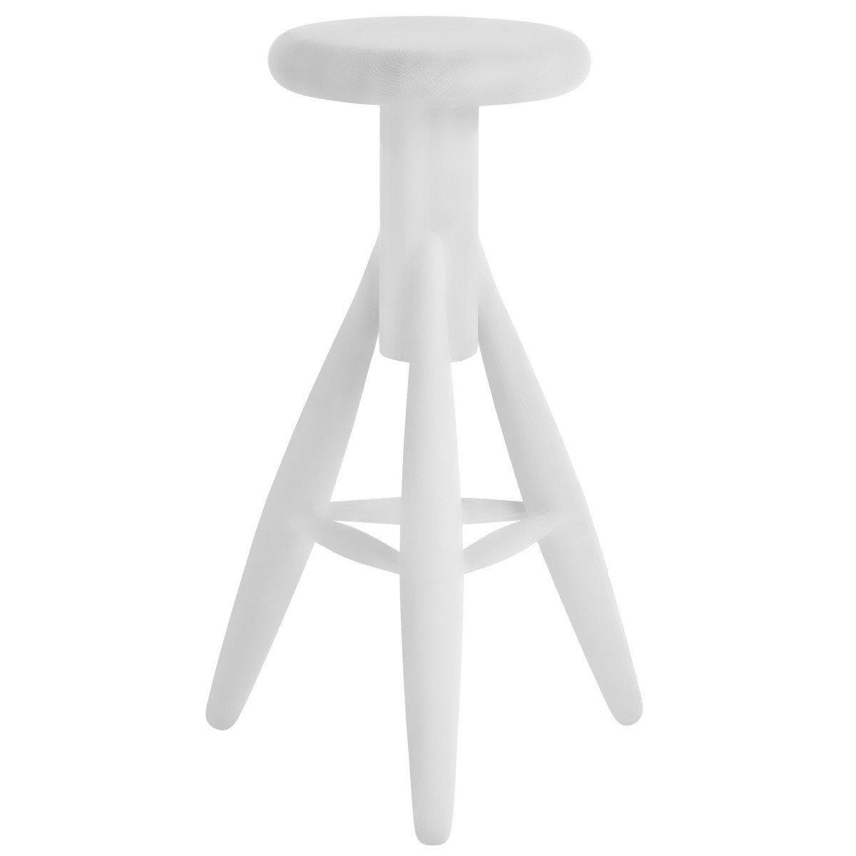 Rocket Stool Stools Artek Painted White 