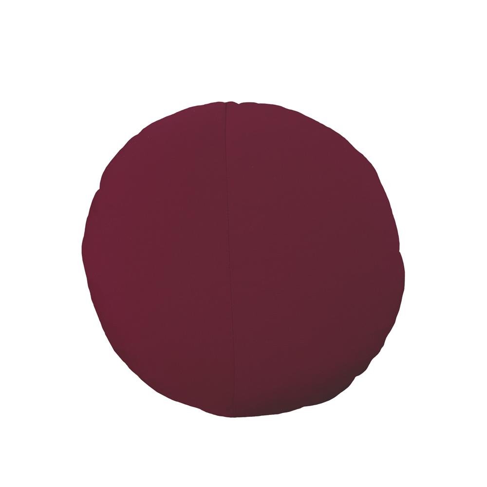 Round Throw Pillow Accessories Bend Goods Burgundy 