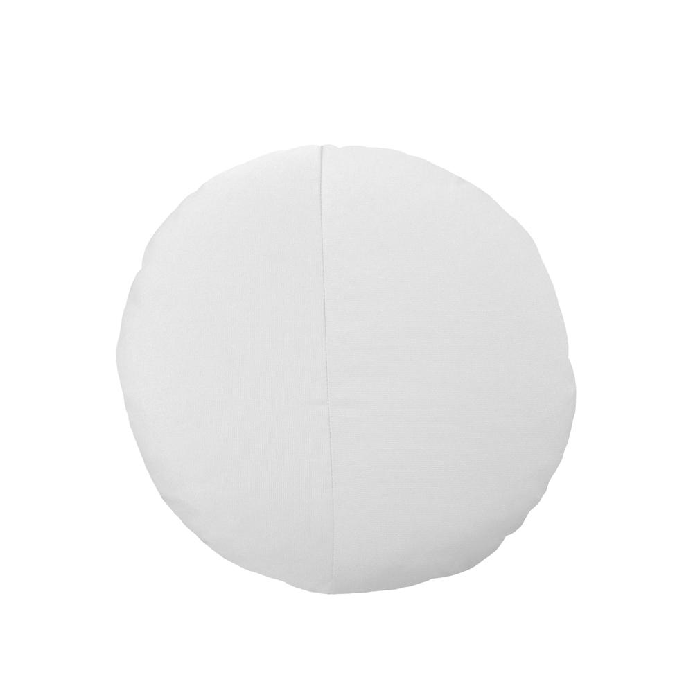 Round Throw Pillow Accessories Bend Goods White 