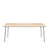 Emeco Run Table 72" table Emeco Aluminum Base /Accoya Top Finish 