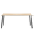 Emeco Run Table 96" table Emeco Black Base /Accoya Top Finish 