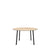 Run Cafe Table 42" Coffee Tables Emeco Black powder coated frame - Accoya Top Finish 