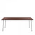 Run 72" Table table Emeco Aluminum Base / Cedar Top Finish 