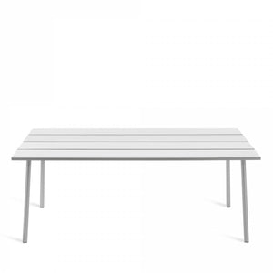 Run 72" Table table Emeco Aluminum Base / Aluminum Top Finish 