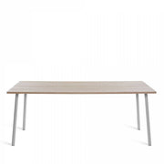 Run 96" Table table Emeco Aluminum Base / Ash Top Finish 