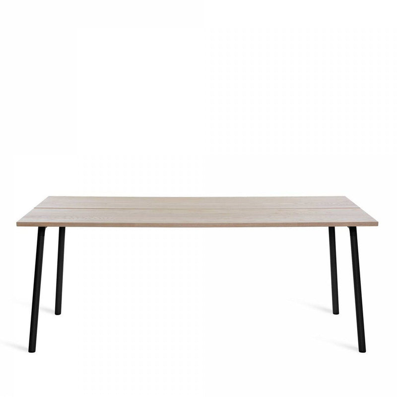 Run 96" Table table Emeco Black Base / Ash Top Finish 