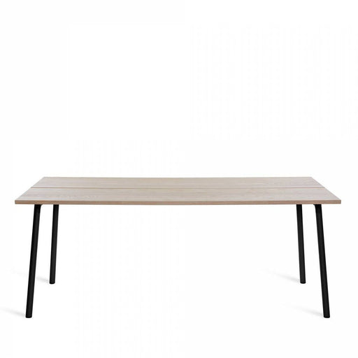 Run 96" Table table Emeco Black Base / Ash Top Finish 
