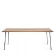 Run 96" Table table Emeco Aluminum Base / Cedar Top Finish 