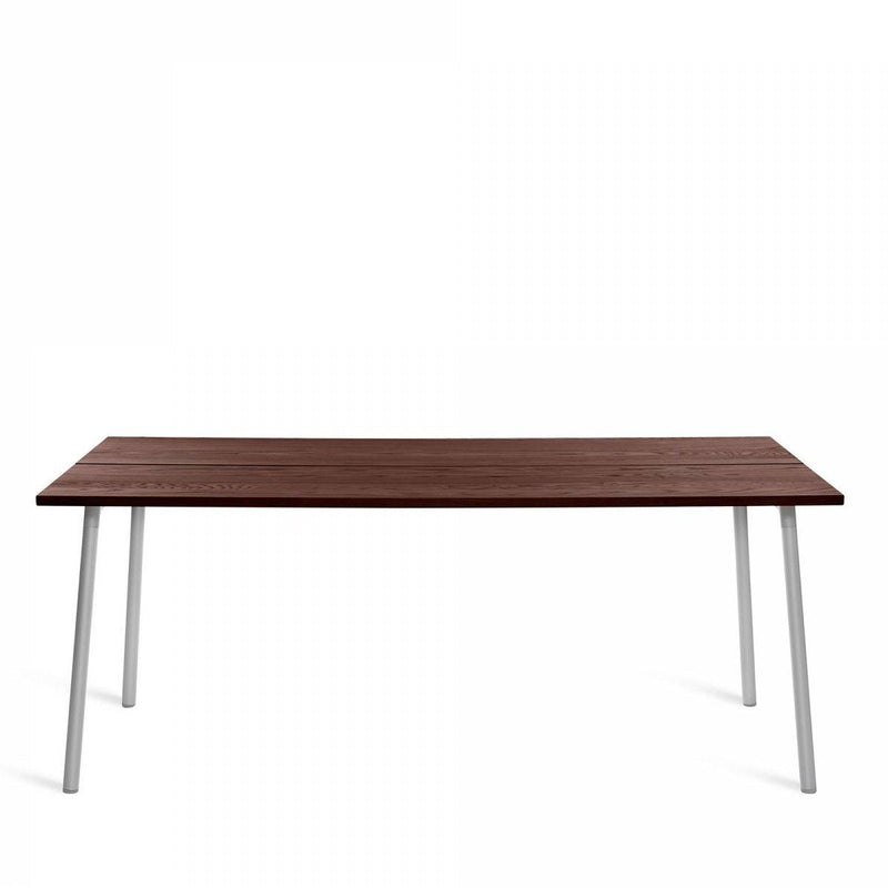 Run 96" Table table Emeco Aluminum Base / Walnut Top Finish 