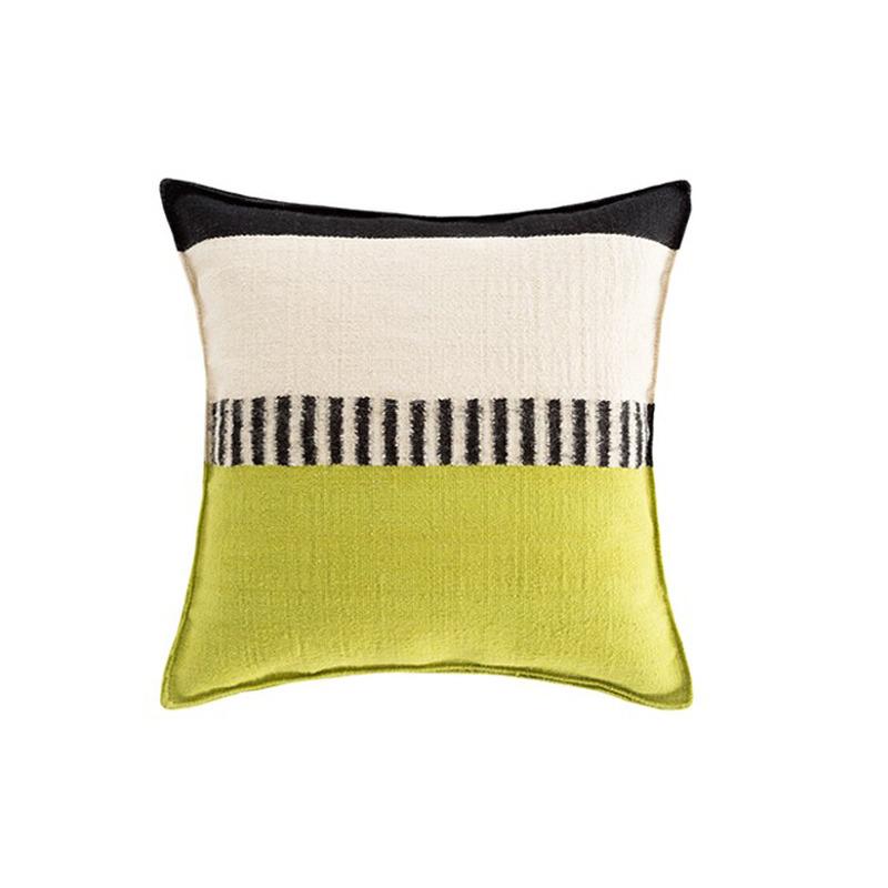 Rustic Chic Geo Pistachio Pillow Pillows Gan 