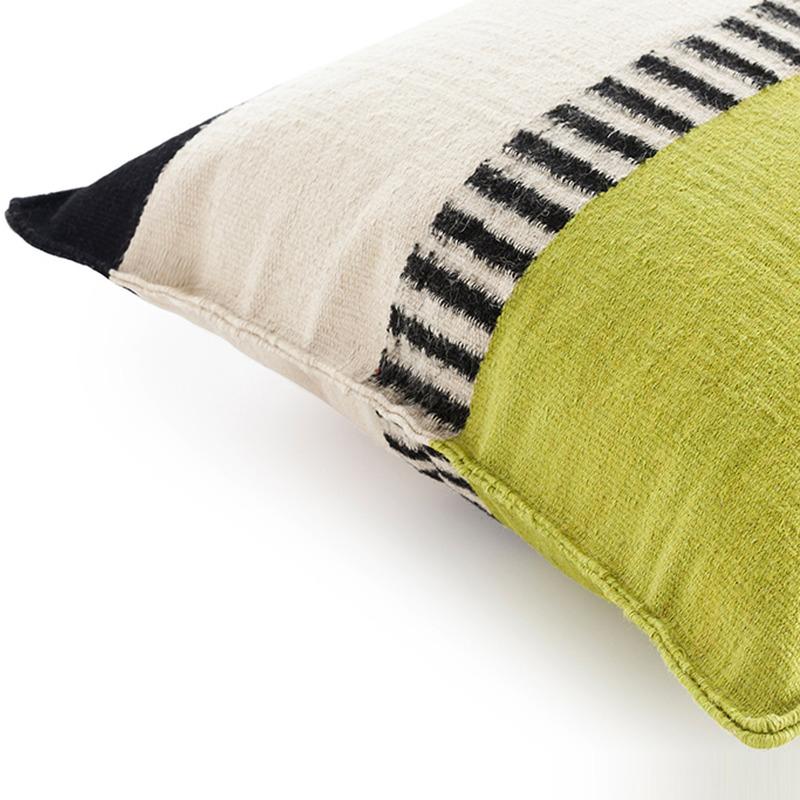 Rustic Chic Geo Pistachio Pillow Pillows Gan 