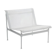 Swell Lounge Chair lounge chair Knoll White with White Mesh & Strap 