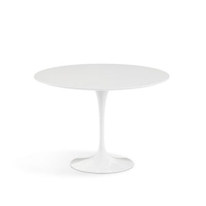 Saarinen 42" Round Dining Table Dining Tables Knoll White White Laminate 