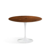 Saarinen 42" Round Dining Table Dining Tables Knoll White Rosewood 
