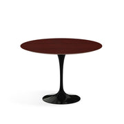 Saarinen 42" Round Dining Table Dining Tables Knoll Black Reff Dark Cherry 