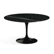 Saarinen 54" Round Dining Table Dining Tables Knoll Black Black Andes, Granite 