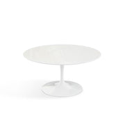 Saarinen Coffee Table - 35" Round Coffee Tables Knoll White Vetro Bianco 